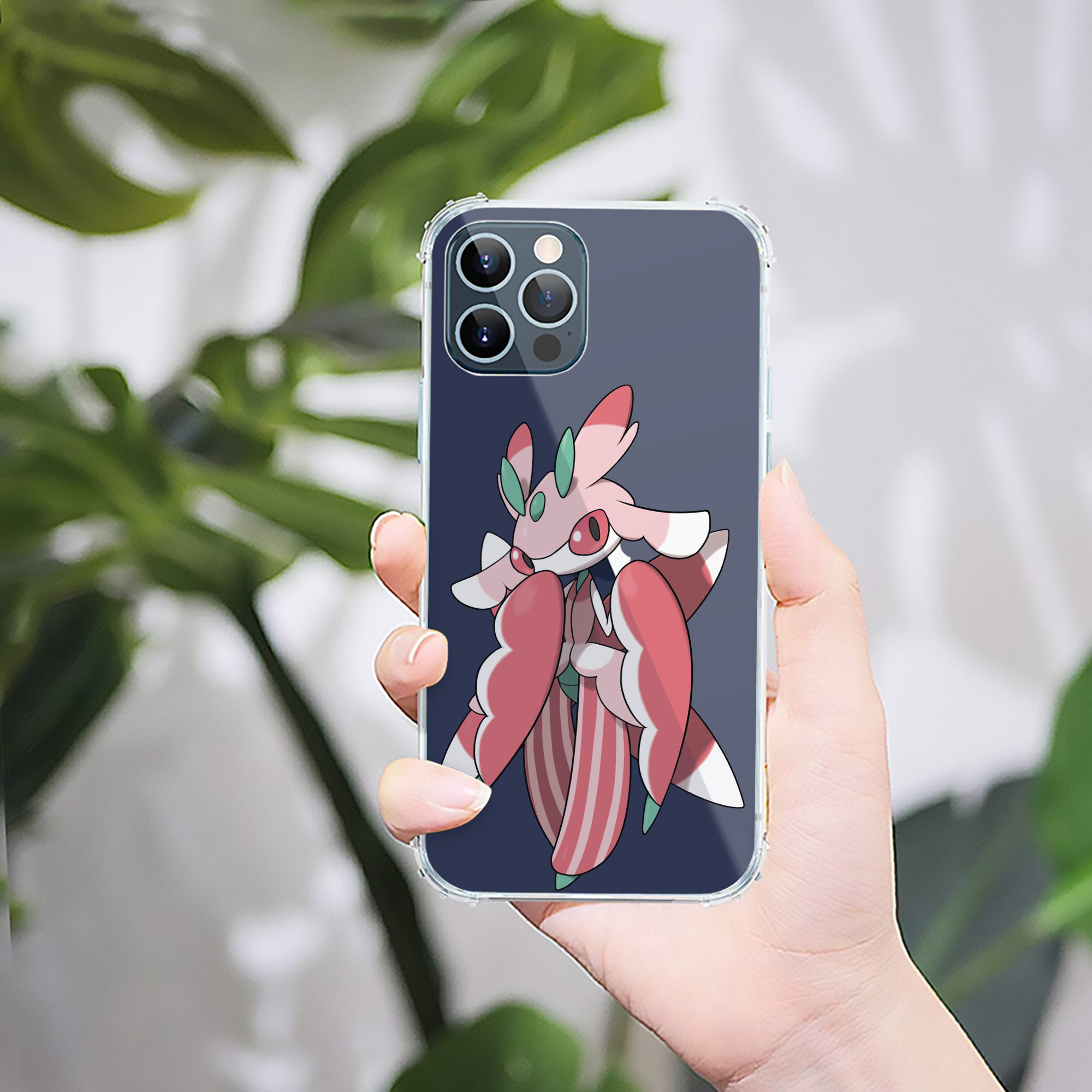 （画像用） ポケットモンスター Pokémon 【iPhone 12シリーズ対応】透明スマホケース（クリアソフトケース）